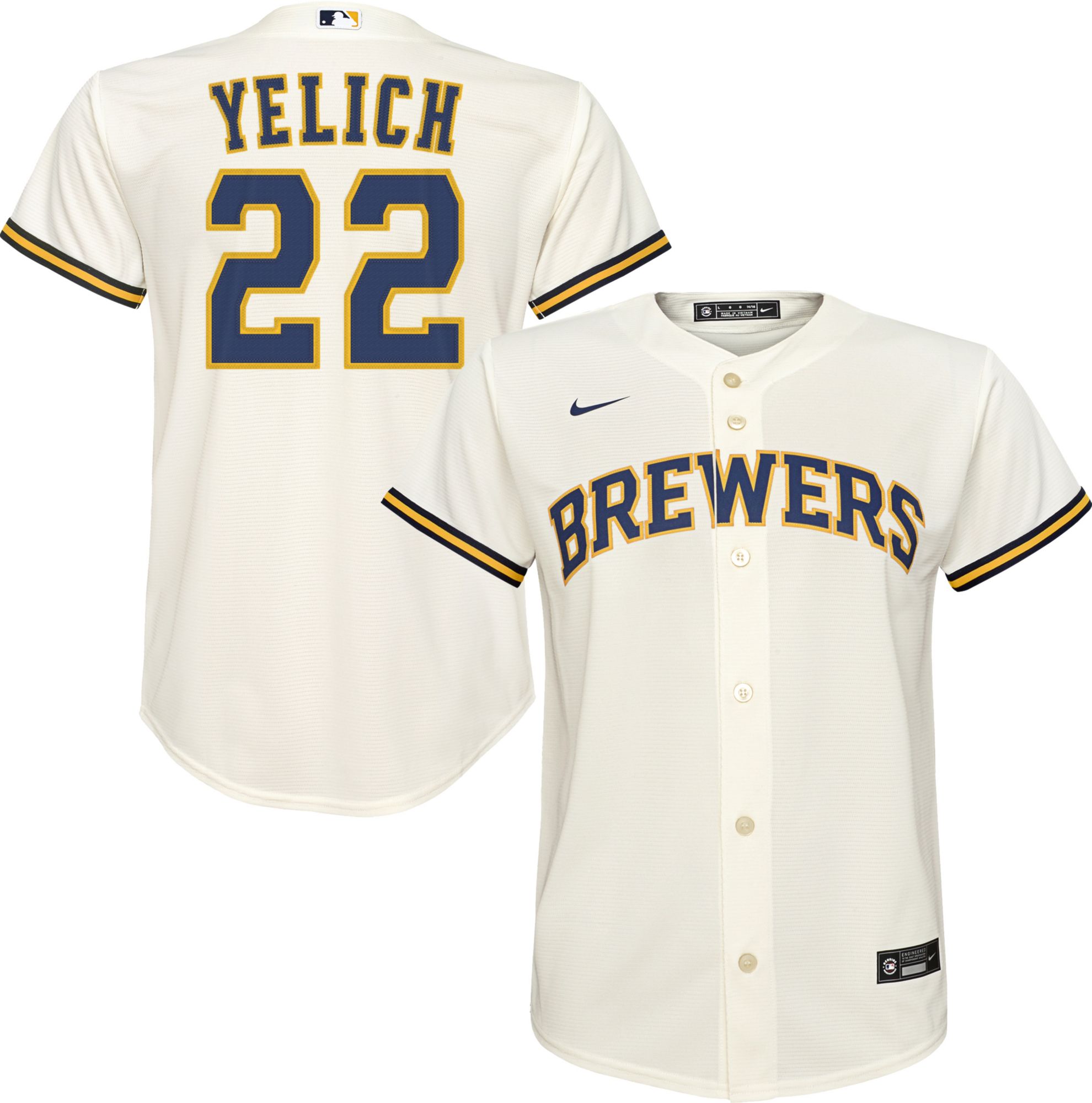 youth yelich jersey