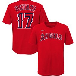 Shohei Ohtani Los Angeles Angels Majestic Adult Jersey T-Shirt
