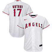 Nike Youth Replica Los Angeles Angels Shoei Ohtani #17 Cool Base White Jersey