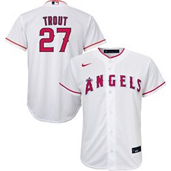 Nike Anaheim Los Angeles Angels Mike Trout #27 Grey Road Replica Jersey XL
