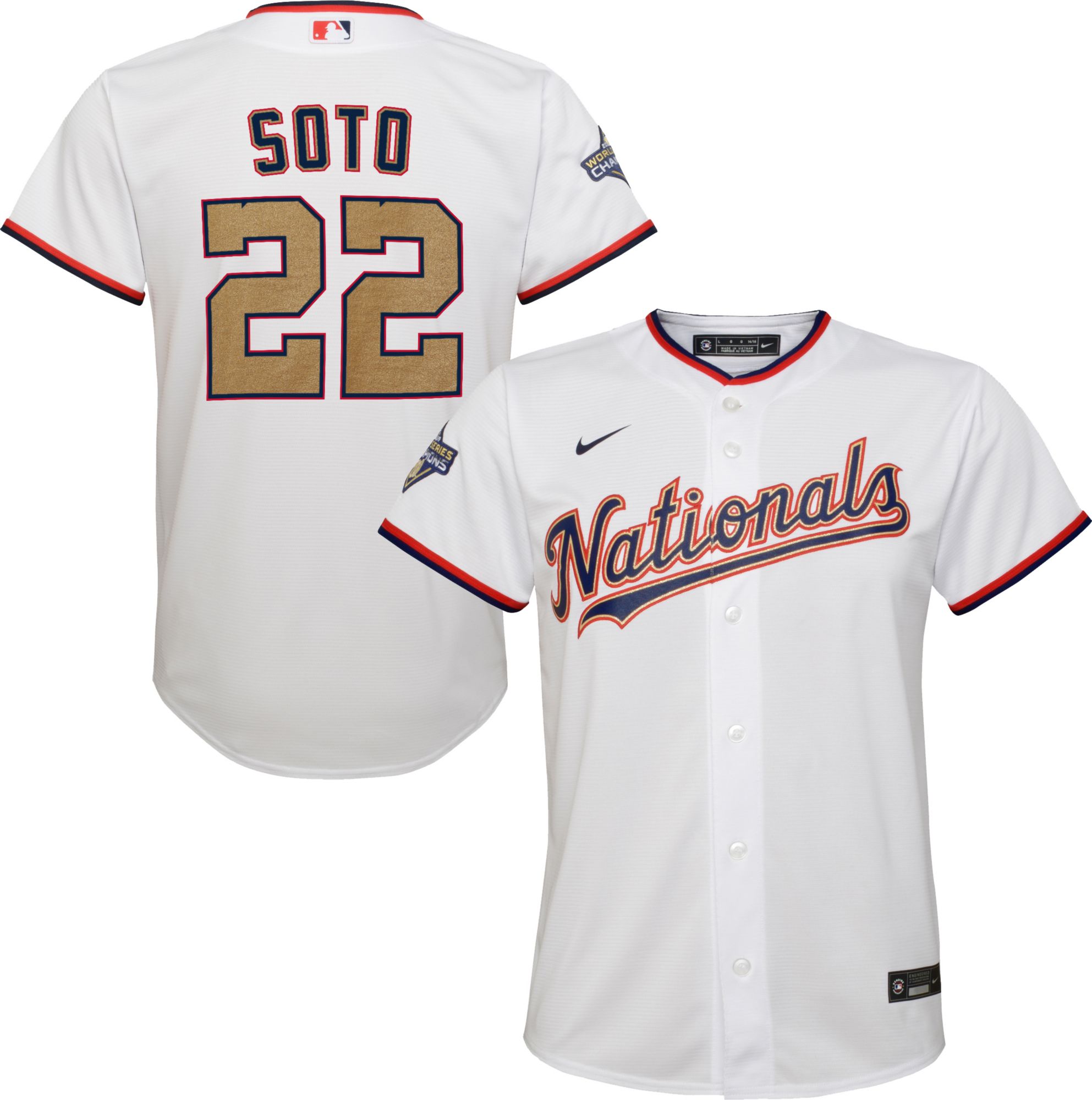 nationals gold jersey