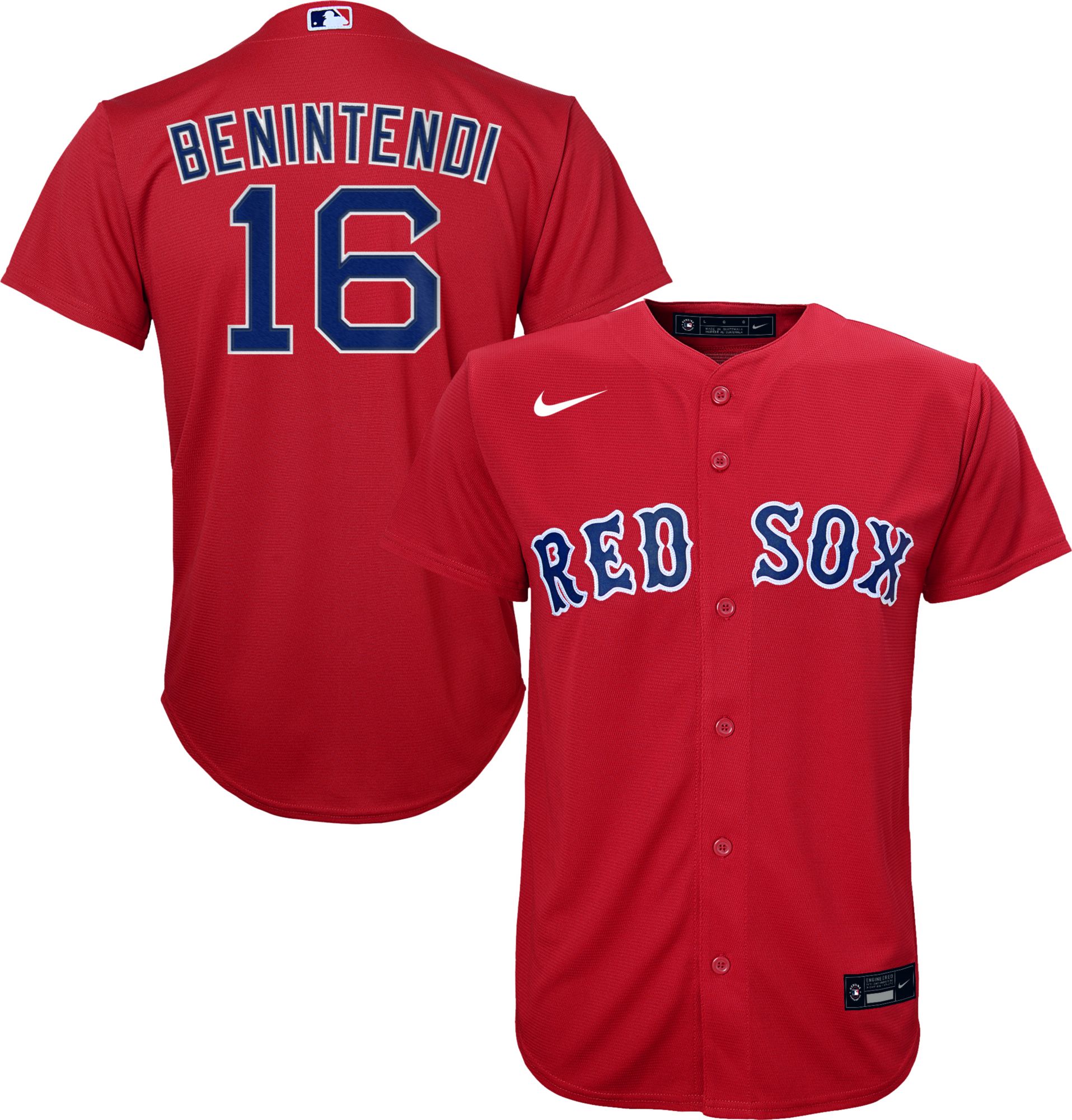 red red sox shirt