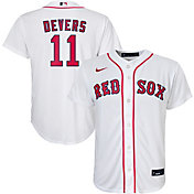 Nike Youth Replica Boston Red Sox Rafael Devers #11 Cool Base White Jersey