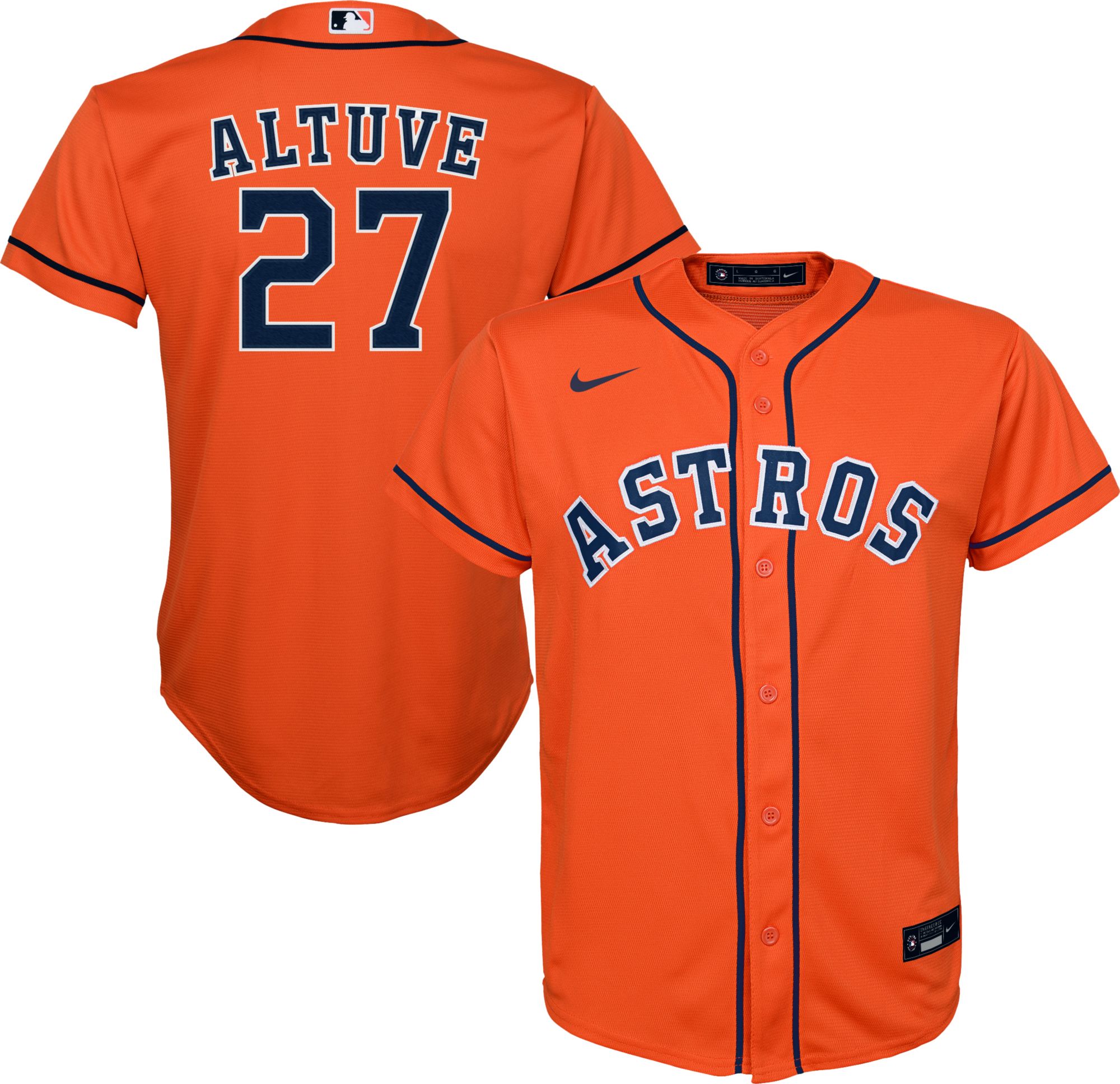 Nike Men's Houston Astros José Altuve #27 2022 City Connect T