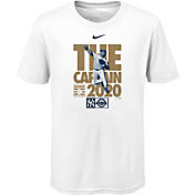 Nike Youth New York Yankees Derek Jeter ‘Captain' White T-Shirt