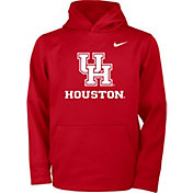 Nike Youth Houston Cougars Red Therma Pullover Hoodie