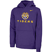 Nike Youth LSU Tigers Purple Club Fleece Pullover Hoodie