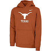 Nike Youth Texas Longhorns Burnt Orange Club Fleece Pullover Hoodie