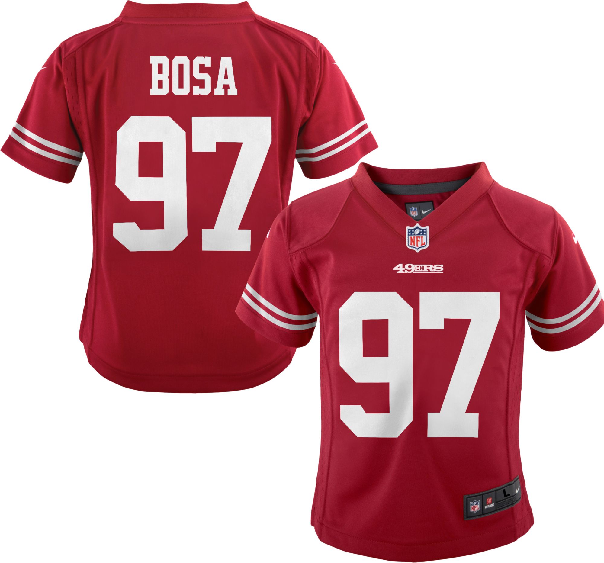 blank 49ers jersey