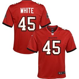 Nike Youth Tampa Bay Buccaneers Devin White #45 Red Game Jersey