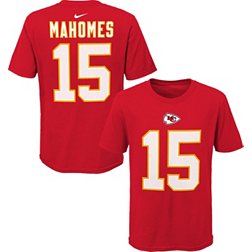 Nike Youth Kansas City Chiefs Patrick Mahomes #15 Red Player T-Shirt
