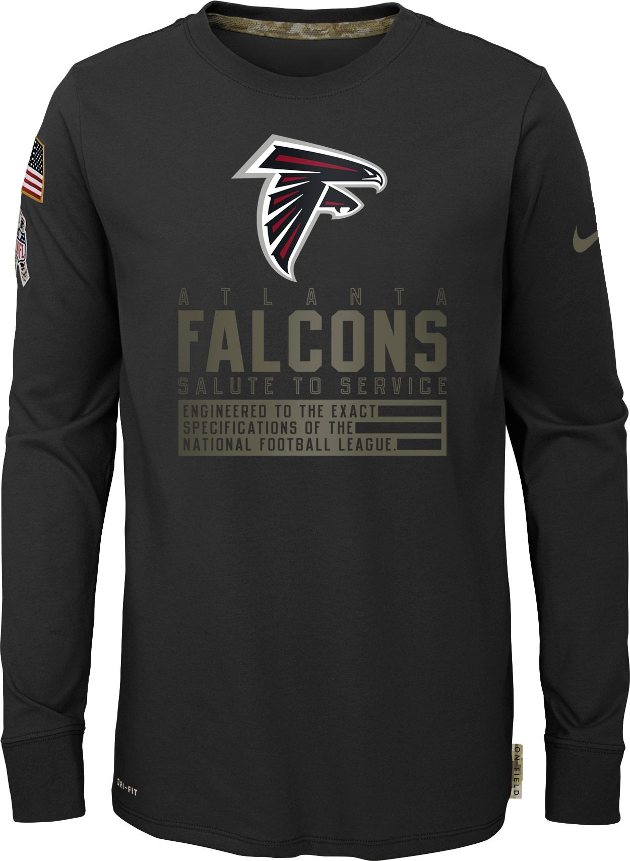 falcons salute to service jersey