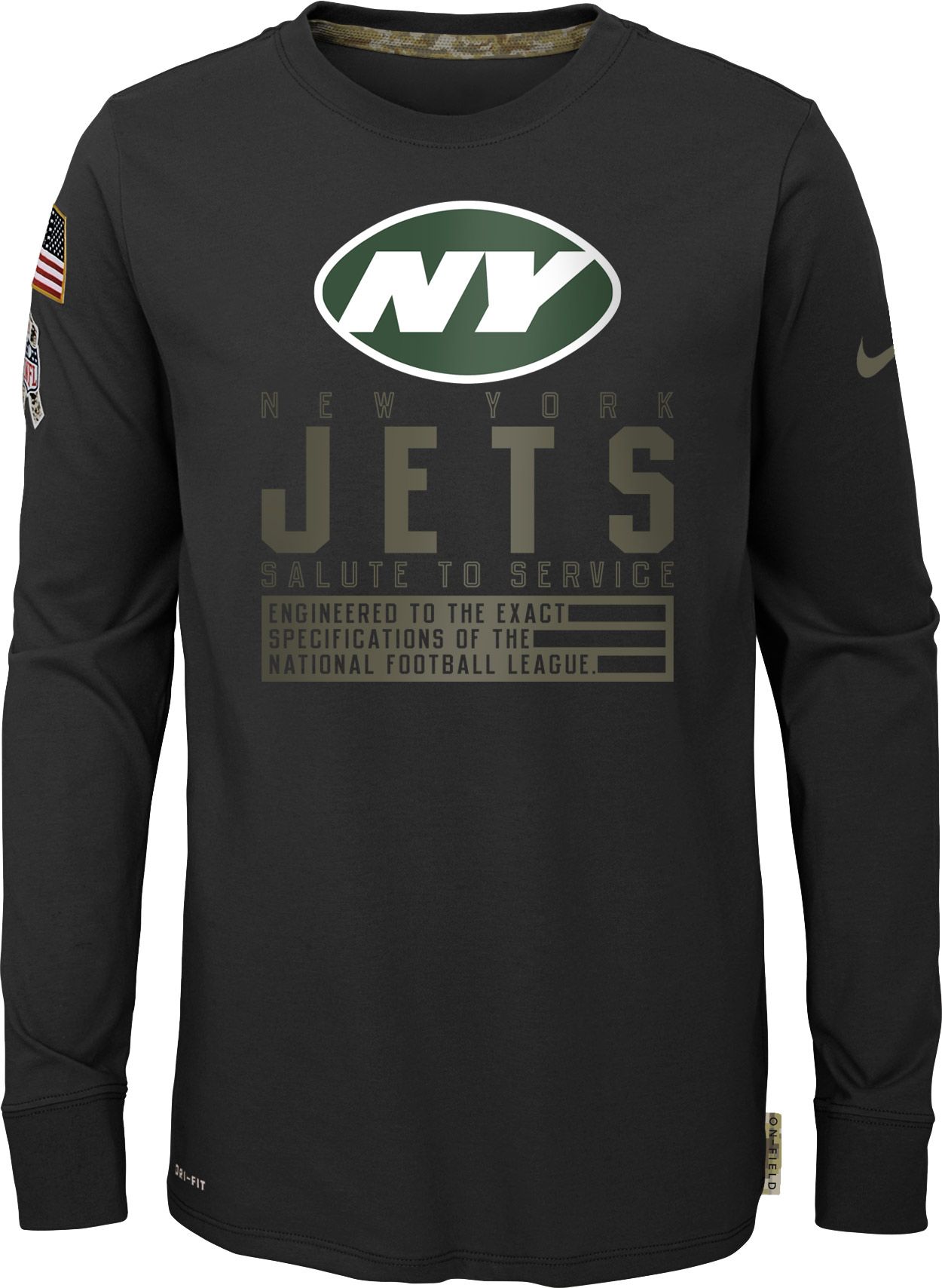salute to service jets hoodie