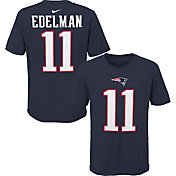 NFL Team Apparel Youth New England Patriots Julian Edelman #85 Navy Player T-Shirt