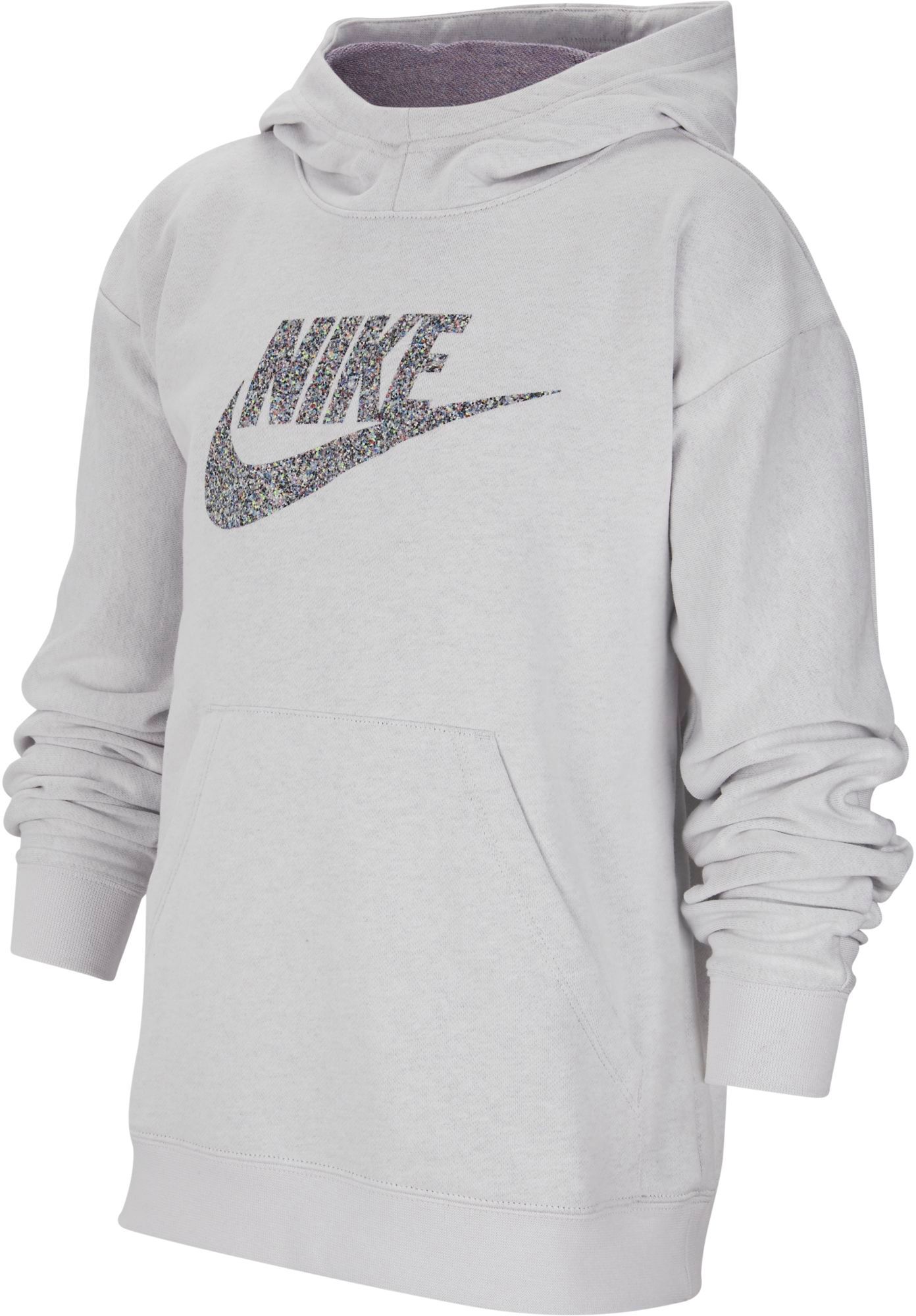 white nike hoodie mens