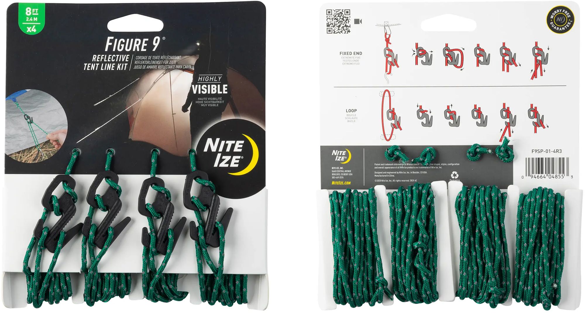 Nite Ize Figure 9 Reflective Tent Line Kit