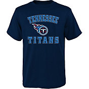 Youth X-Large 16 NFL Tennessee Titans Youth Boys Overthrow Pullover Top Dark Navy