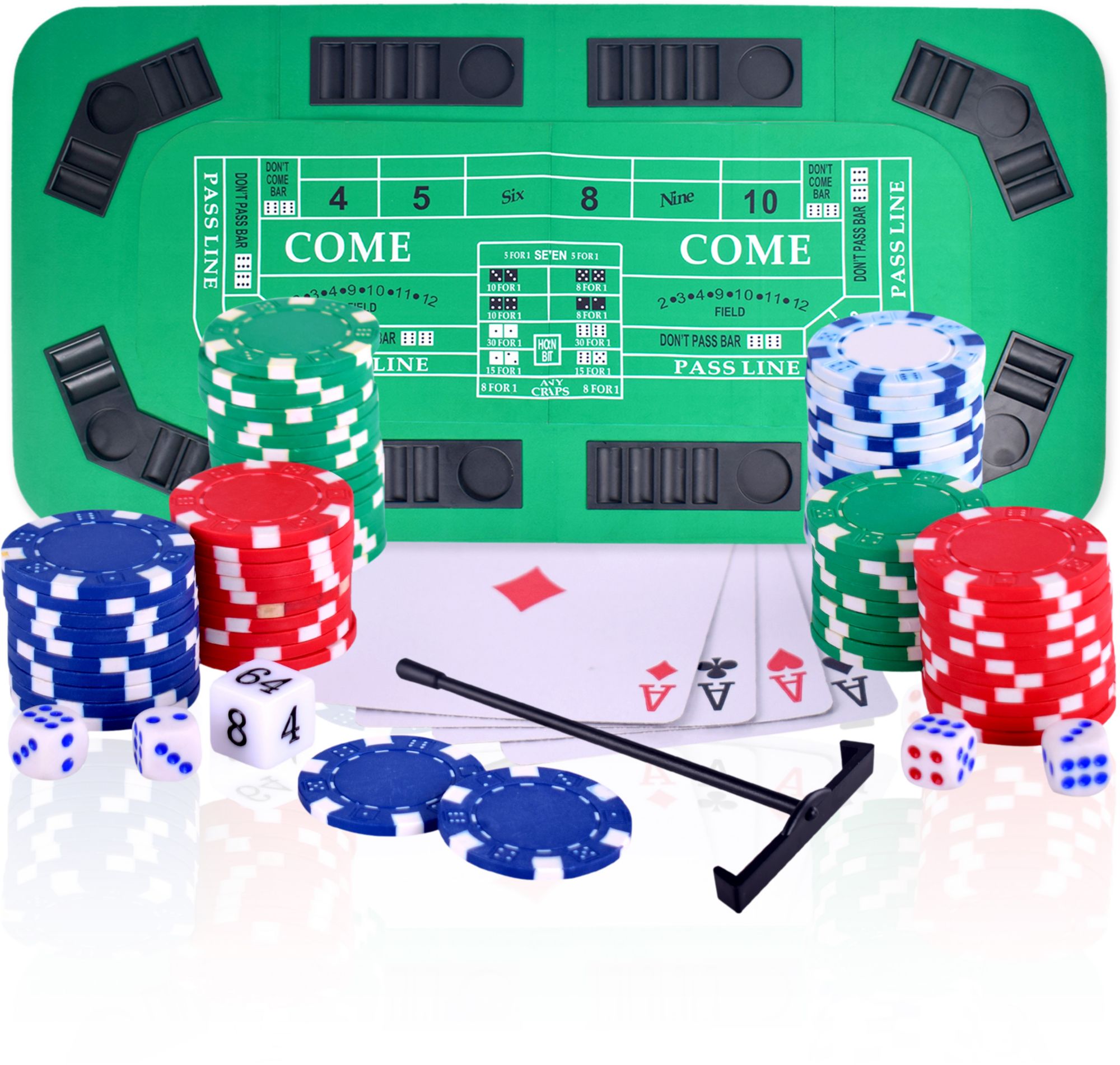 Hathaway 3-in-1 Portable Casino Set
