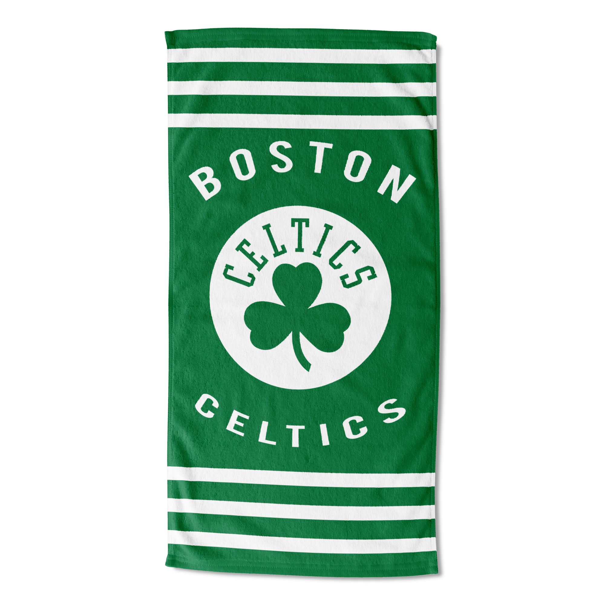 TheNorthwest Boston Celtics Stripes Beach Towel