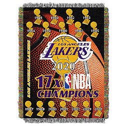 TheNorthwest Los Angeles Lakers 48'' x 60'' Commemorative Woven Throw