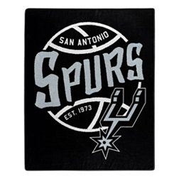 San Antonio Spurs 50'' x 60'' Blacktop Raschel Throw Blanket