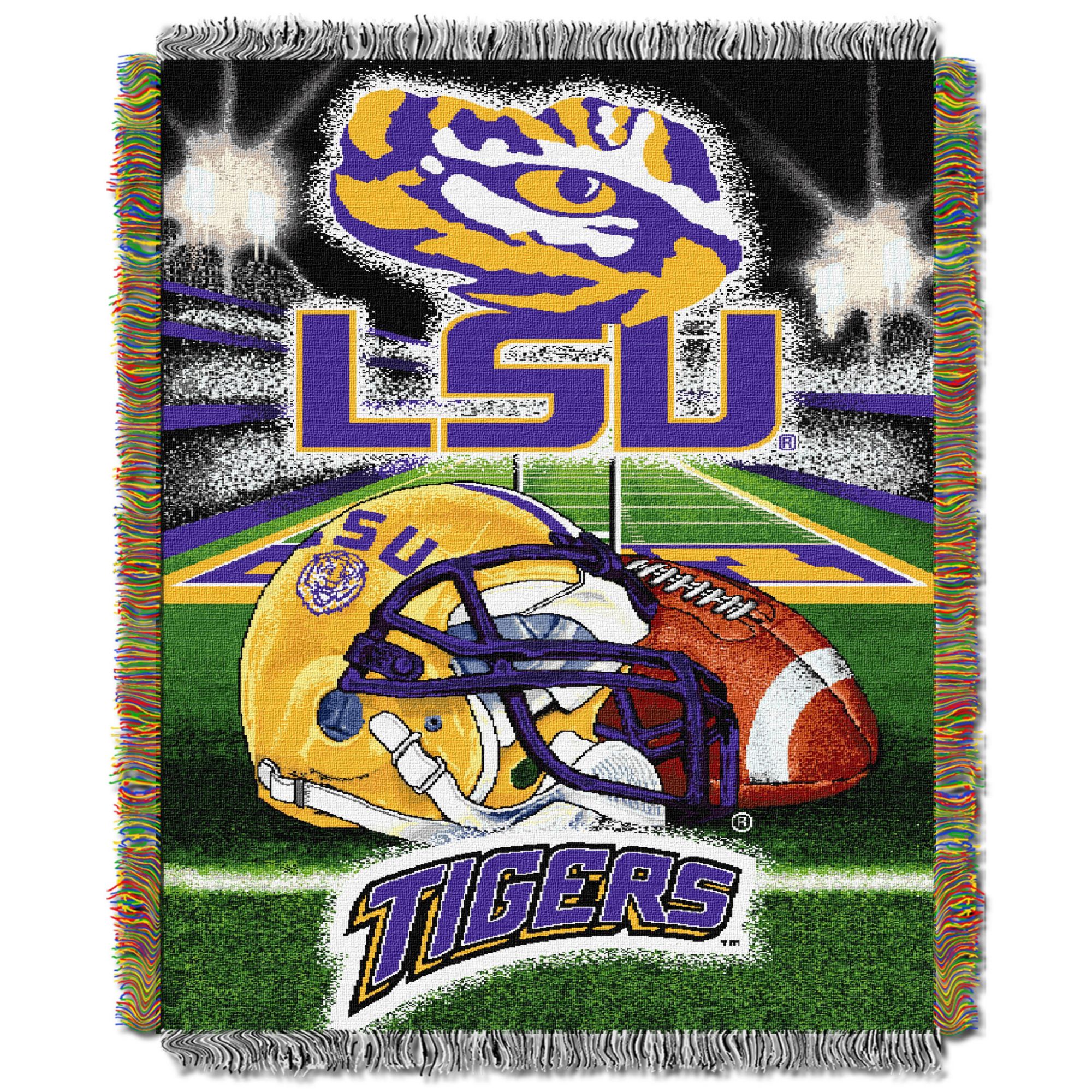 Northwest LSU Tigers 48'' x 60'' Woven Throw