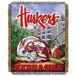 Northwest Nebraska Cornhuskers 48'' x 60'' Woven Throw