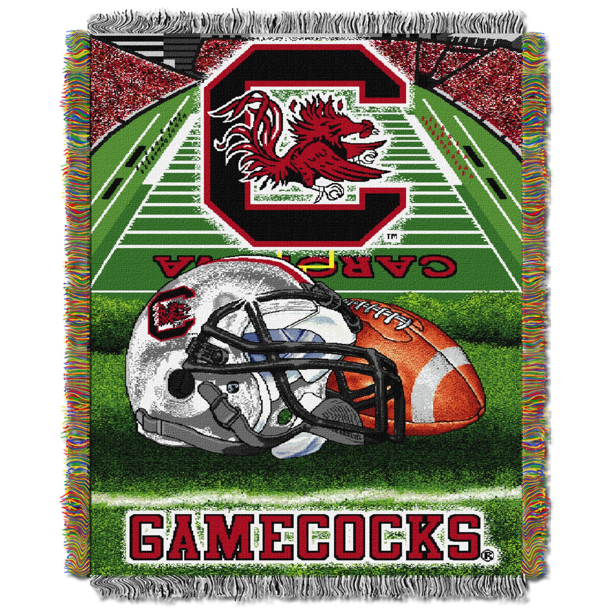 Northwest South Carolina Gamecocks 48'' x 60'' Woven Throw