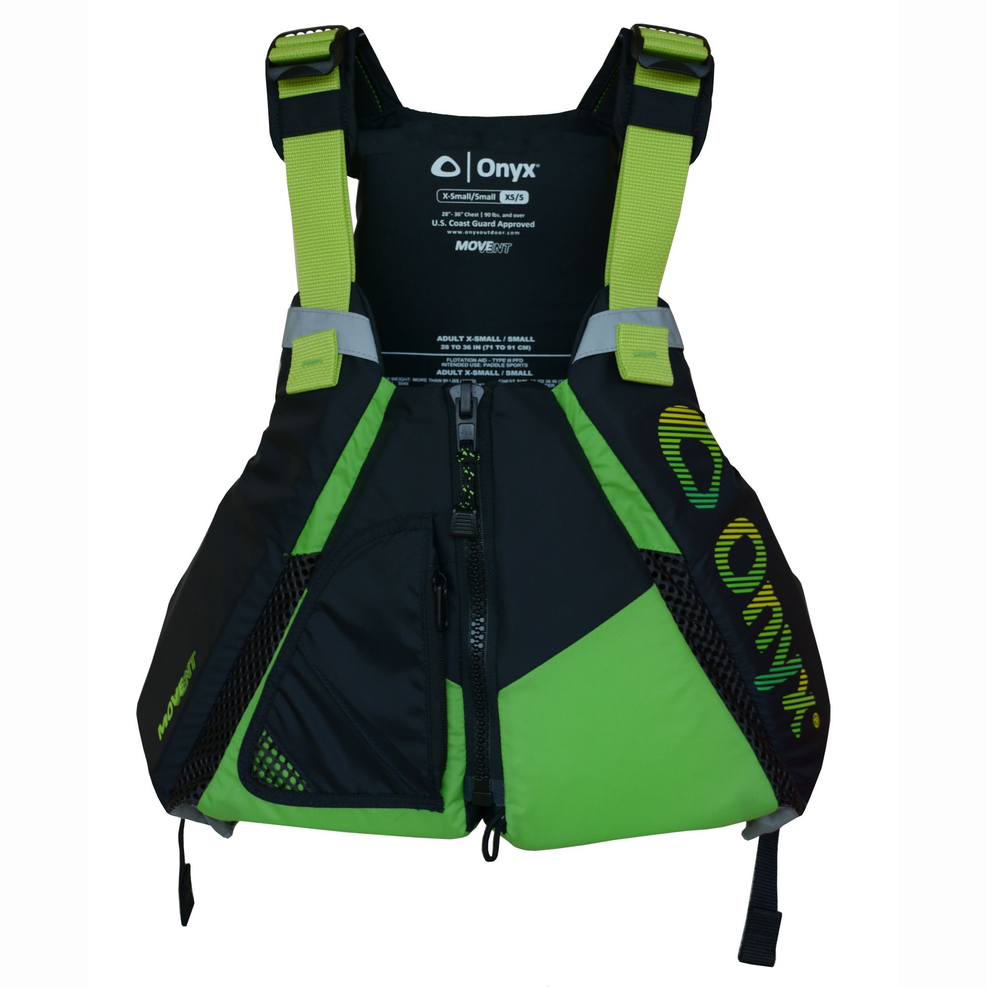 Onyx Adult Curve Paddle Nylon Life Vest