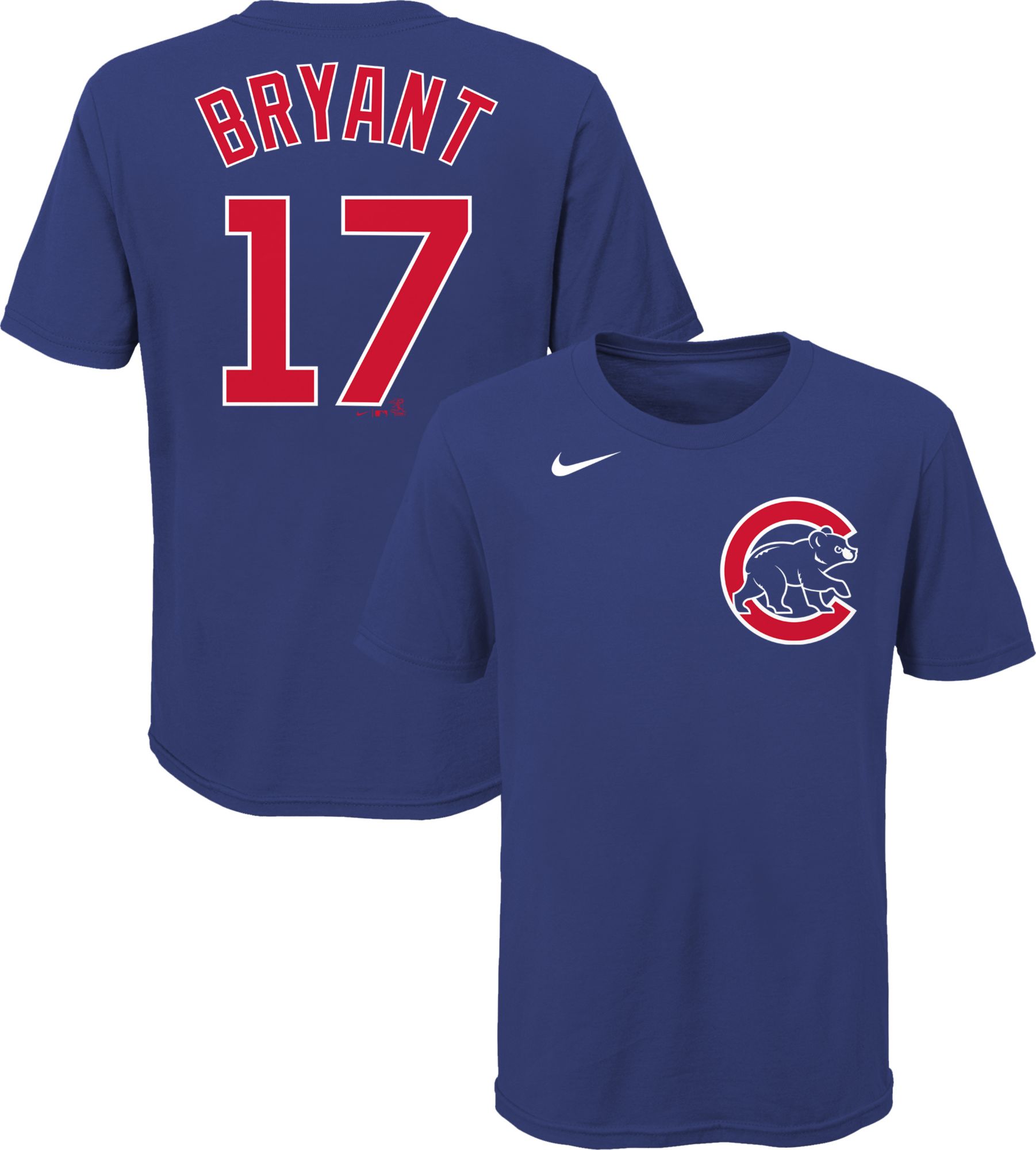 youth large kris bryant jersey