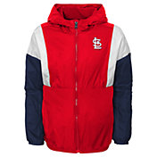 Gen2 Youth St. Louis Cardinals Red Long Sleeve Windbreaker Jacket
