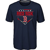 Outerstuff Boston Red Sox Boy's Youth Arch Crew Neck T-Shirt