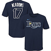 Nike Youth Tampa Bay Rays Austin Meadows #17 Navy T-Shirt
