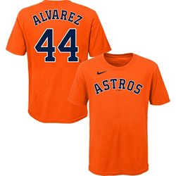 Yordan Alvarez Houston Astros 2022 World Series Champions Orange Jerse FOCO