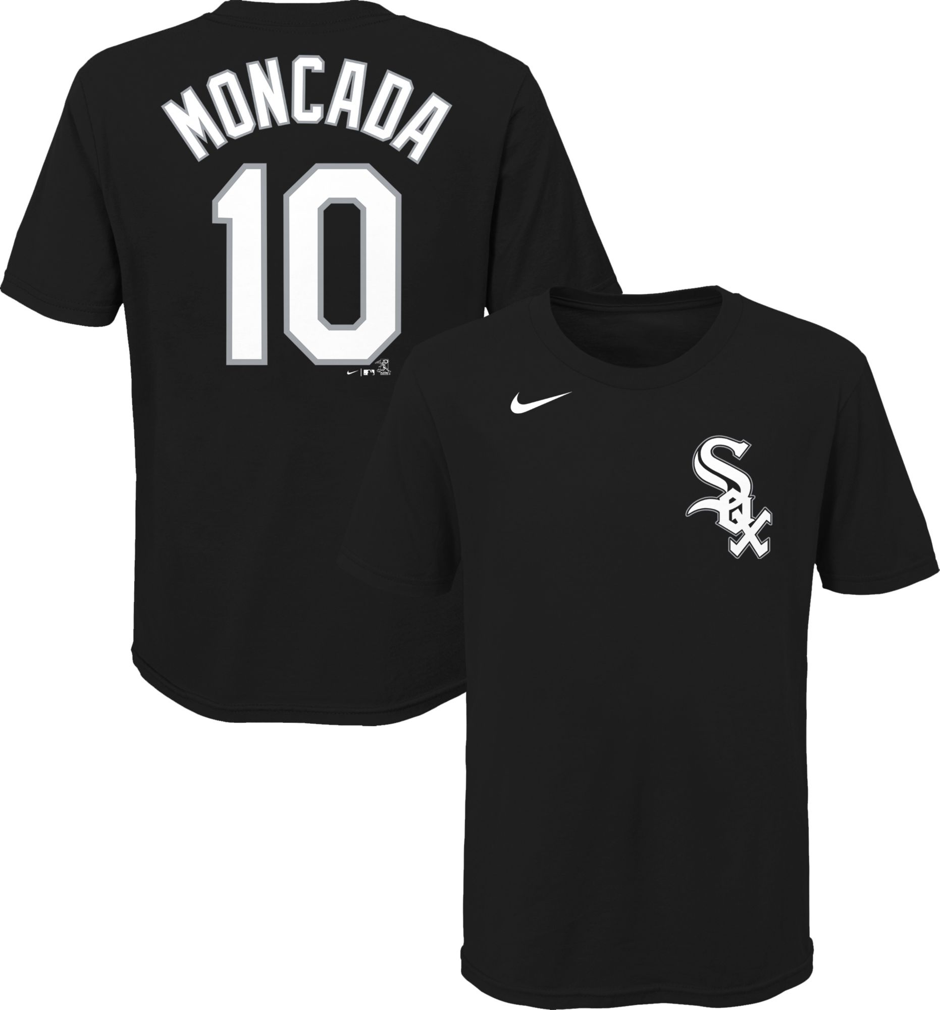 Nike Big Boys and Girls Yoan Moncada Black Chicago White Sox 2021 City  Connect Name and Number T-shirt - Macy's