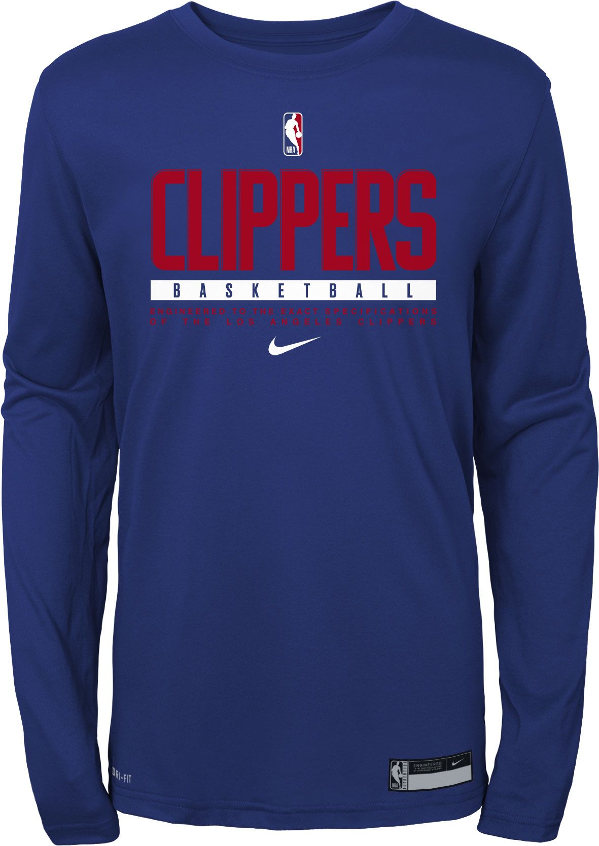 Clippers sales practice shirt