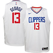 Nike Youth Los Angeles Clippers Paul George #13 Dri-FIT Swingman White Jersey