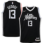 Nike Youth 2020-21 City Edition Los Angeles Clippers Paul George #13 Dri-FIT Swingman Jersey