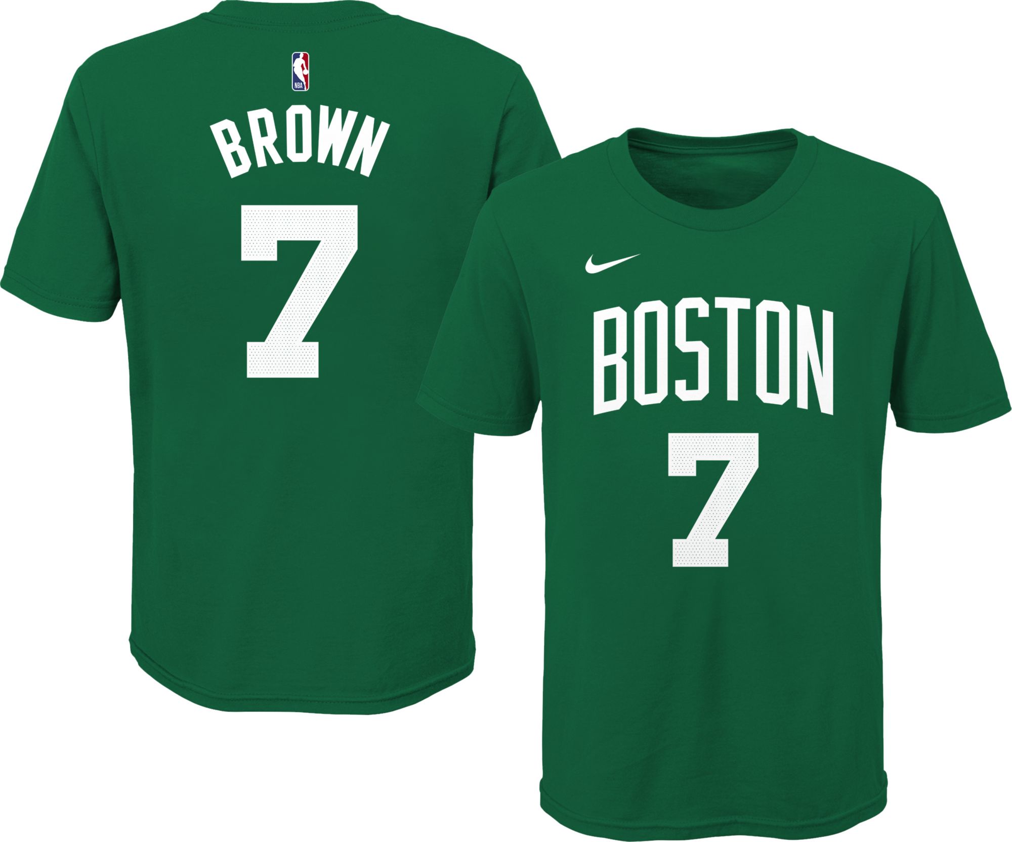 Dick's Sporting Goods Nike Youth Boston Celtics Jayson Tatum #0 Dri-FIT  Kelly Green T-Shirt