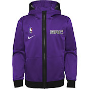 Nike Youth Sacramento Kings Purple Spotlight Full-Zip Hoodie