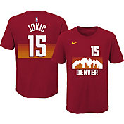 Nike Youth 2020-21 City Edition Denver Nuggets Nikola Jokic #15 Cotton T-Shirt