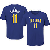 Nike Youth 2020-21 City Edition Indiana Pacers Domantas Sabonis #11 Cotton T-Shirt