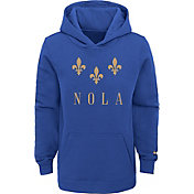 Nike Youth 2020-21 City Edition New Orleans Pelicans Logo Pullover Hoodie