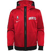 Nike Youth Houston Rockets red Spotlight Full-Zip Hoodie