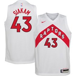 Nike Youth Toronto Raptors Pascal Siakam #43 Dri-FIT Swingman White Jersey