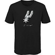Nike Youth San Antonio Spurs Black Logo T-Shirt