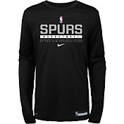 Nike Youth San Antonio Spurs Practice Performance Long Sleeve T-Shirt