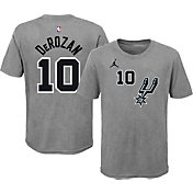 Jordan Youth San Antonio Spurs DeMar DeRozan #10 Grey Statement T-Shirt