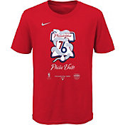 Nike Youth Philadelphia 76ers Red 2020 Playoffs Bound 'Phila Unite' Mantra T-Shirt