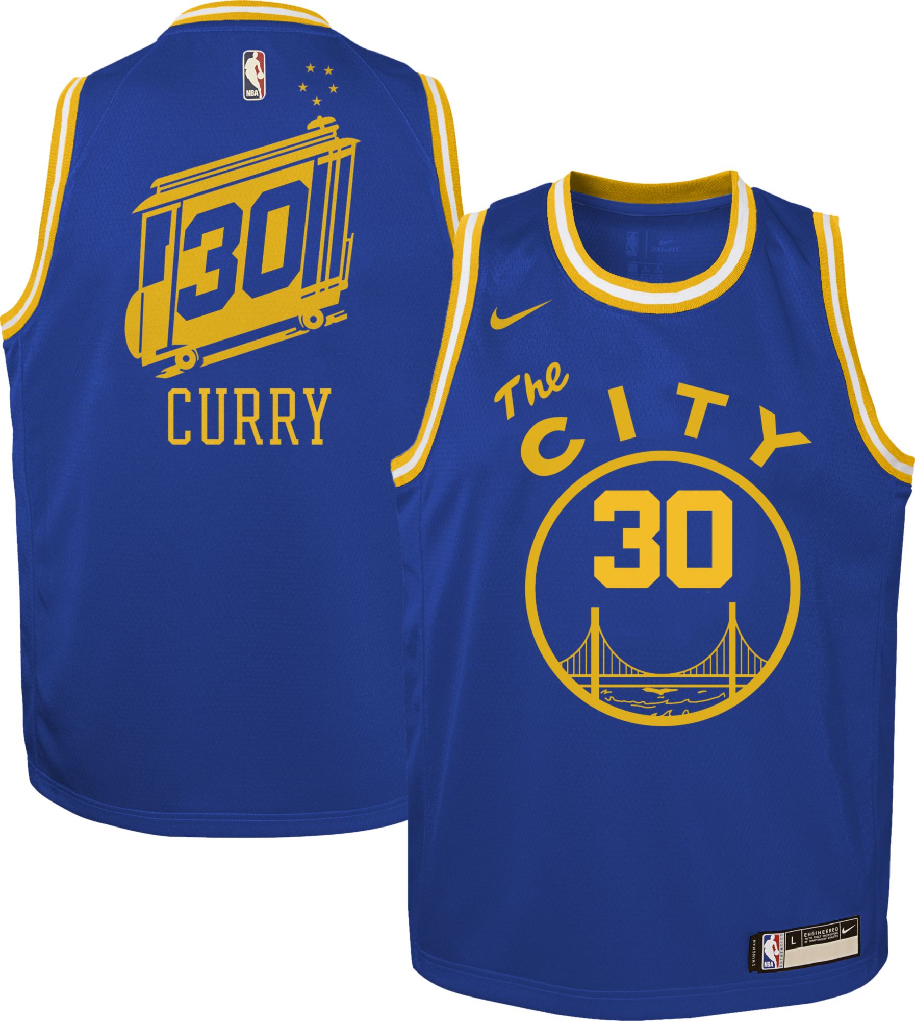 steph curry jersey youth small